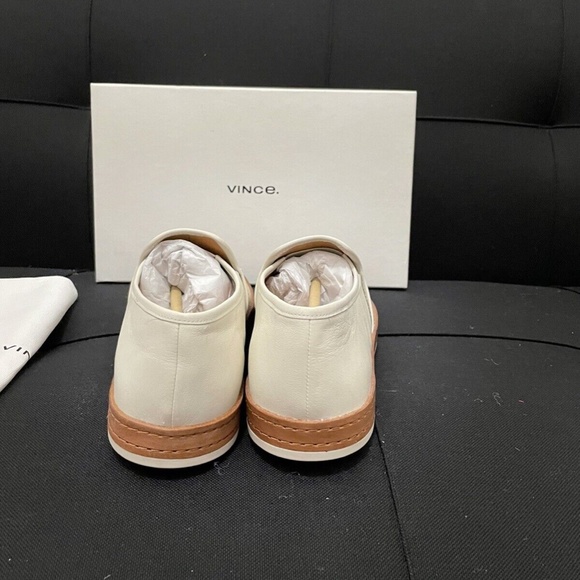 Vince Canella Shoe Optic White Women 8.5M - Picture 5 of 10
